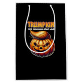 Trumpkin maakt Halloween weer geweldig Jack O Lant Medium Cadeauzakje (Voorkant)