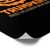 Trumpkin maakt Halloween weer geweldig Jack O Lant Poster (Hoek)