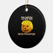 Trumpkin maakt Halloween weer geweldig Keramisch Ornament (Links)