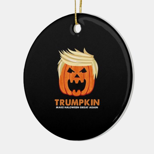 Trumpkin maakt Halloween weer geweldig - Limi Keramisch Ornament (Links)