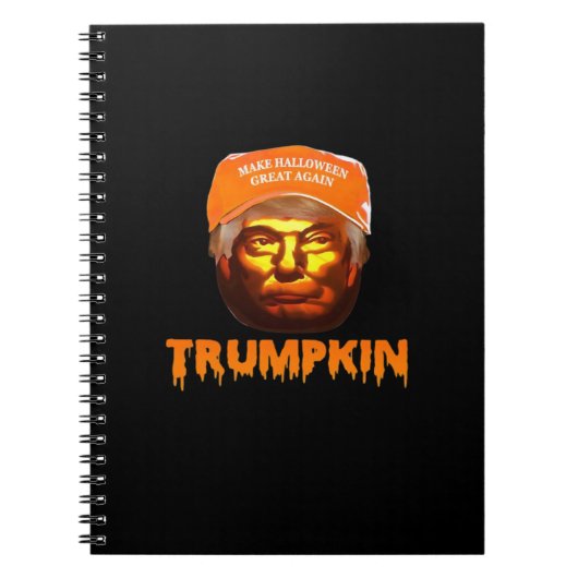 Trumpkin maakt Halloween weer geweldig luiaard Notitieboek (Voorkant)