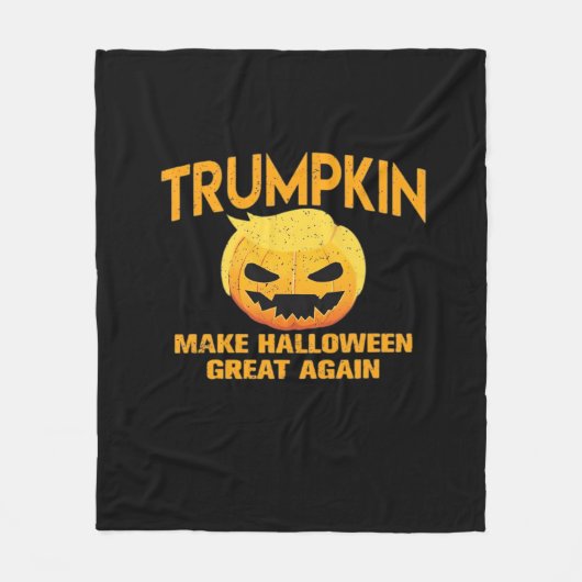 Trumpkin maakt Halloween weer geweldig - Luiaard P Fleece Deken (Voorkant)