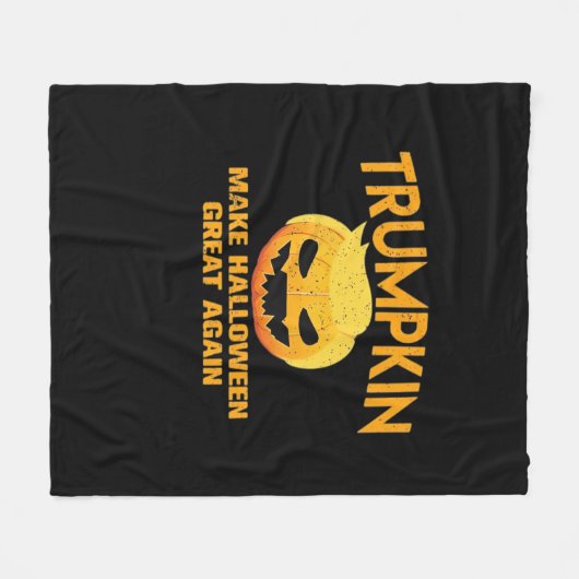 Trumpkin maakt Halloween weer geweldig - Luiaard P Fleece Deken (Voorkant (Horizontaal))