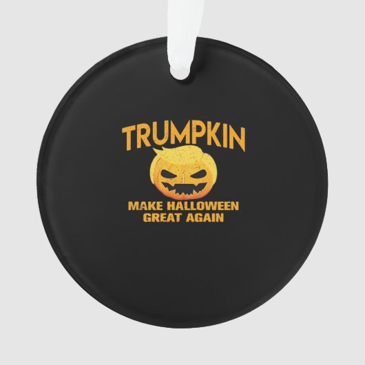 Trumpkin maakt Halloween weer geweldig - Luiaard P Ornament (voorkant)