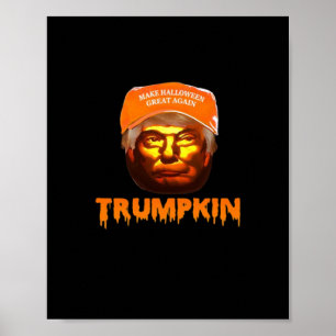 Trumpkin maakt Halloween weer geweldig luiaard Poster