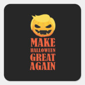Trumpkin maakt Halloween weer geweldig - MAGA Pump Vierkante Sticker (Voorkant)