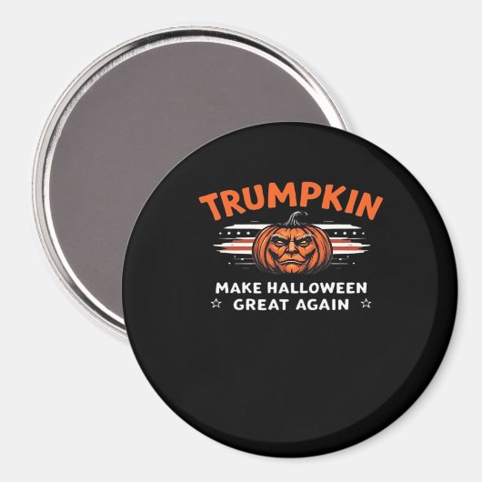 Trumpkin maakt Halloween weer geweldig Magneet (Voorkant / Achterkant)