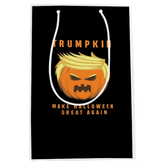 Trumpkin maakt Halloween weer geweldig Medium Cadeauzakje (Voorkant)