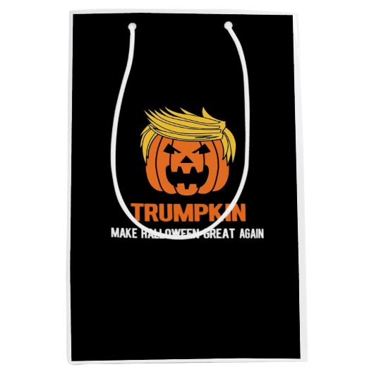 Trumpkin maakt Halloween weer geweldig Medium Cadeauzakje (Voorkant)