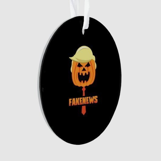 Trumpkin maakt Halloween weer geweldig - Nieuws Cl Ornament (voorkant)
