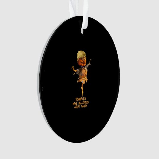 Trumpkin maakt Halloween weer geweldig Ornament (voorkant)