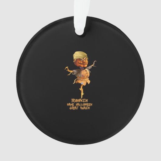 Trumpkin maakt Halloween weer geweldig Ornament (voorkant)