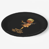 Trumpkin maakt Halloween weer geweldig Papieren Bordje (Gekanteld)