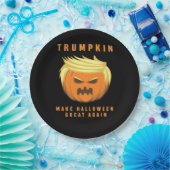Trumpkin maakt Halloween weer geweldig Papieren Bordje (Feest)