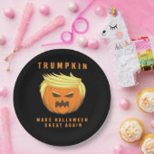 Trumpkin maakt Halloween weer geweldig Papieren Bordje (Feest)