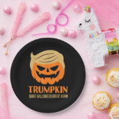 Trumpkin maakt Halloween weer geweldig Papieren Bordje (Feest)