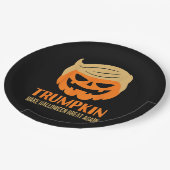 Trumpkin maakt Halloween weer geweldig Papieren Bordje (Gekanteld)