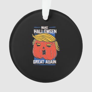 Trumpkin maakt Halloween weer geweldig Pompoen Ornament
