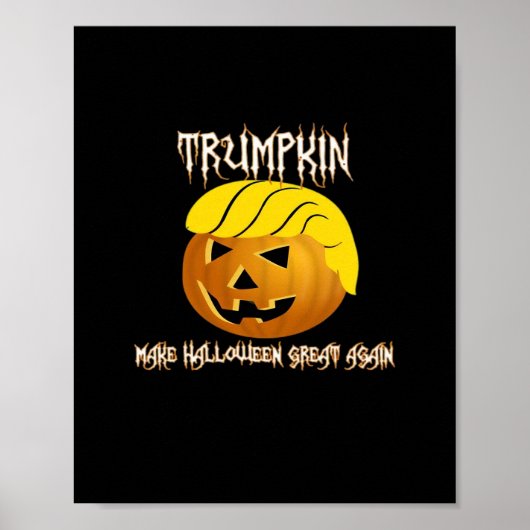 Trumpkin maakt Halloween weer geweldig Poster (Voorkant)