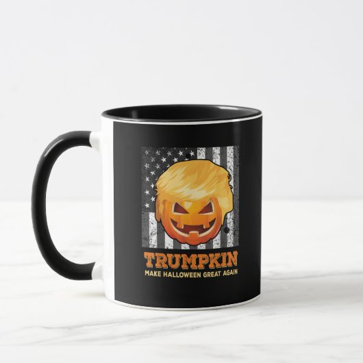 Trumpkin maakt Halloween weer geweldig President P Mok (Links)