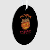 Trumpkin maakt Halloween weer geweldig - Sarcastic Ornament (voorkant)