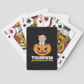 Trumpkin maakt Halloween weer geweldig - Sati Pokerkaarten (Achterkant)