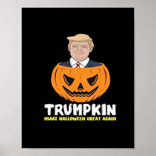 Trumpkin maakt Halloween weer geweldig - Sati Poster (Voorkant)