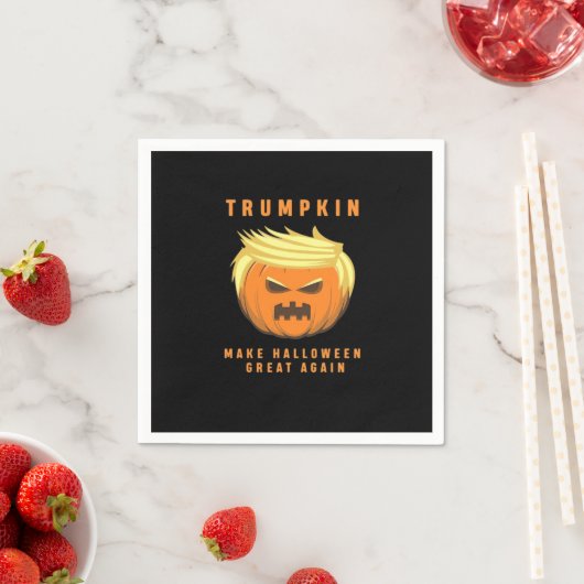 Trumpkin maakt Halloween weer geweldig Servet (Insitu)
