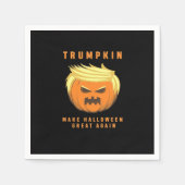 Trumpkin maakt Halloween weer geweldig Servet (Voorkant)