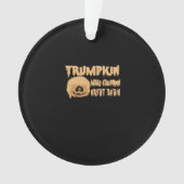 Trumpkin maakt Halloween weer geweldig - Skel Ornament (voorkant)