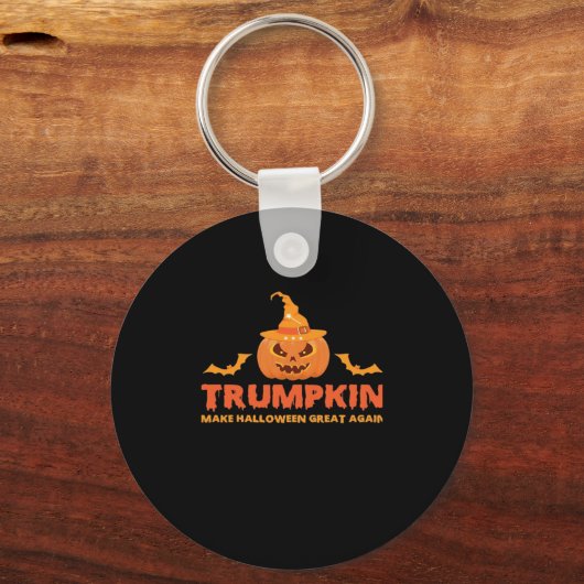Trumpkin maakt Halloween weer geweldig Sleutelhanger (Voorkant)