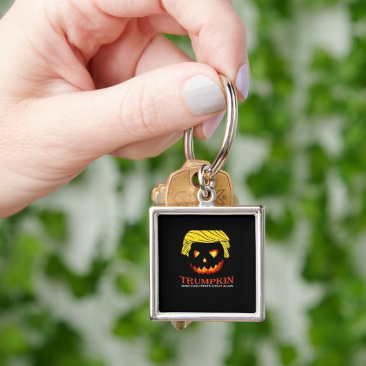 Trumpkin maakt Halloween weer geweldig - Slot Sleutelhanger (Hand)