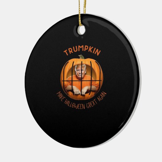 Trumpkin maakt Halloween weer geweldig - Sloth Mas Keramisch Ornament (Links)