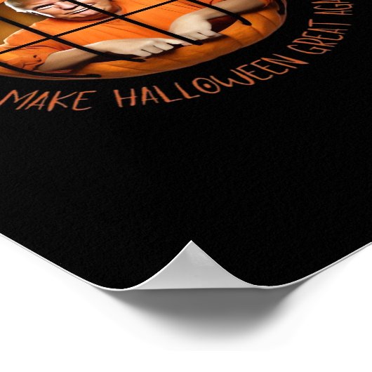 Trumpkin maakt Halloween weer geweldig - Sloth Mas Poster (Hoek)