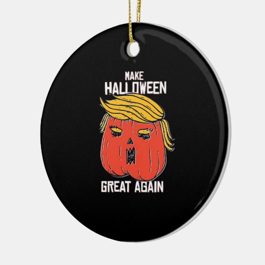 Trumpkin maakt Halloween weer geweldig - Spoo Keramisch Ornament (Links)