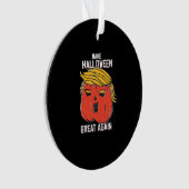 Trumpkin maakt Halloween weer geweldig - Spoo Ornament (voorkant)