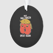 Trumpkin maakt Halloween weer geweldig - Spoo Ornament (voorkant)
