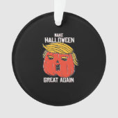 Trumpkin maakt Halloween weer geweldig - Spoo Ornament (voorkant)