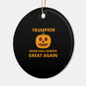 Trumpkin maakt Halloween weer geweldig, Trumpkin H Keramisch Ornament (Links)
