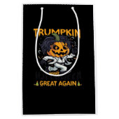 Trumpkin maakt Halloween weer geweldig Trumpkin-ko Medium Cadeauzakje (Voorkant)