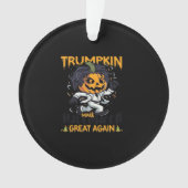Trumpkin maakt Halloween weer geweldig Trumpkin-ko Ornament (voorkant)
