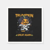 Trumpkin maakt Halloween weer geweldig Trumpkin-ko Servet (Voorkant)