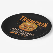 Trumpkin maakt Halloween weer geweldig voor de pol Papieren Bordje (Gekanteld)