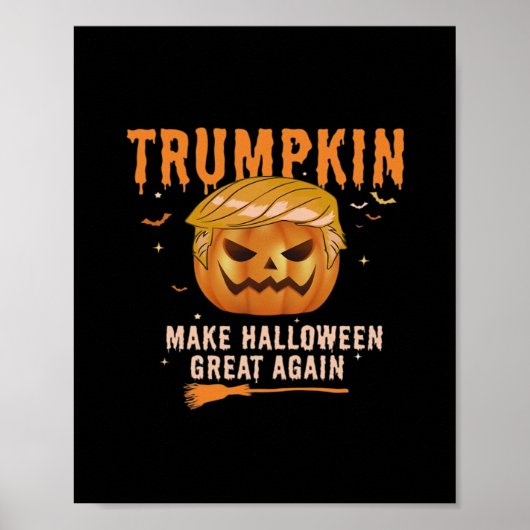 Trumpkin maakt Halloween weer geweldig voor de pol Poster (Voorkant)