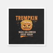 Trumpkin maakt Halloween weer geweldig voor de pol Servet (Voorkant)
