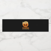 Trumpkin maakt Halloween weer geweldig Waterfles Etiket (Enkel label)