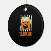 Trumpkin maakt Halloween weer leuk Keramisch Ornament (Links)