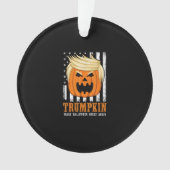 Trumpkin maakt Halloween weer leuk Ornament (voorkant)