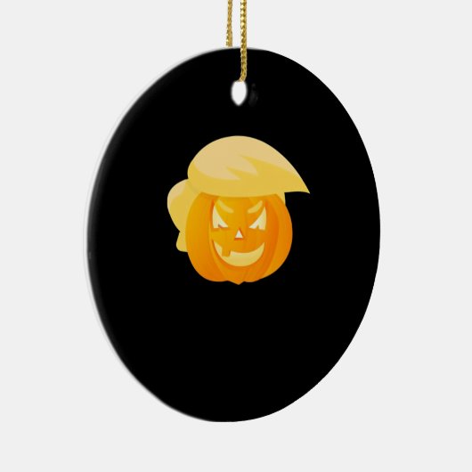 Trumpkin Make Halloween geweldig Keramisch Ornament (Rechts)