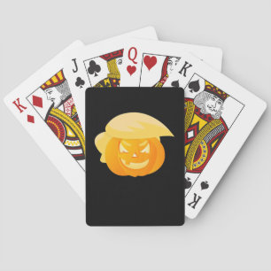 Trumpkin Make Halloween geweldig Pokerkaarten